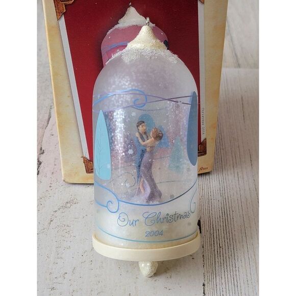 Hallmark our Christmas 2004 ornament Xmas couple love - Picture 2 of 9